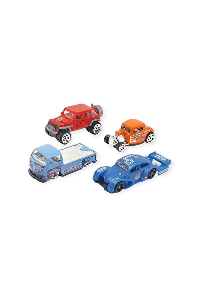 Budi Alloy Racer 4-Piece Vehicle Set - 780-413 (Lisinya)