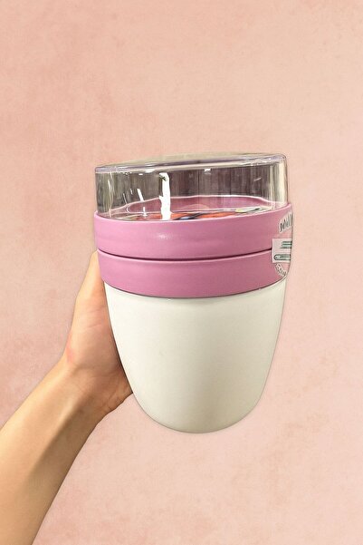 LİLA HOME Kaşıklı Buğday Yoğurt Kabı