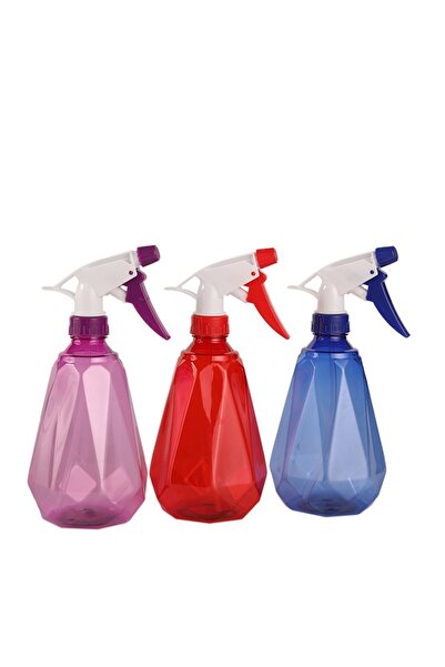 Lawazim Spray Bottle Set 3 Piece 500ml with Adjustable Nozzle and Leak Proof Design