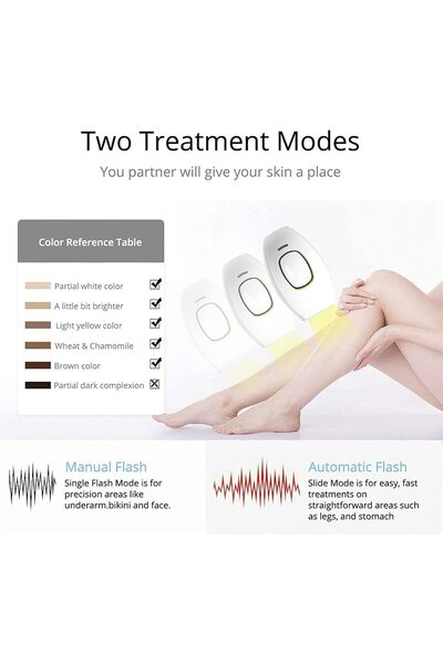 Genaric Laser Hair Removal Device for Home Use