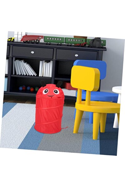 STLIFE Children's Baby Cute Figured Foldable Toy Basket Laundry Basket Children's Room Organizer