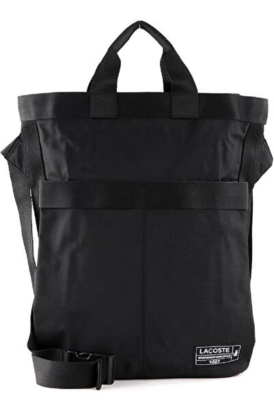 Lacoste Outdoor Croc Shopping Bag Black