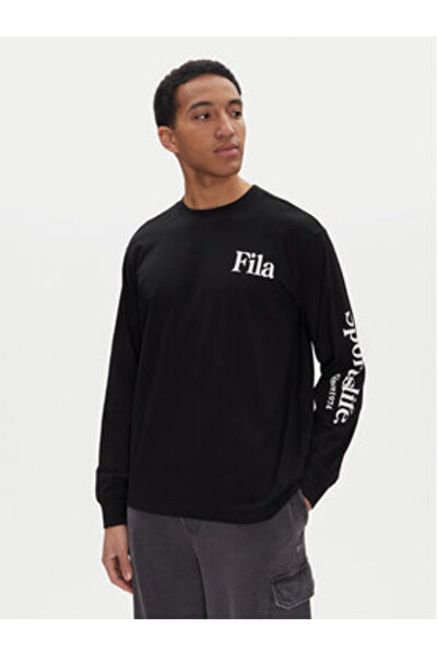 FILA Ανδρικό Μακρυμάνικο FAM0904 Μαύρο