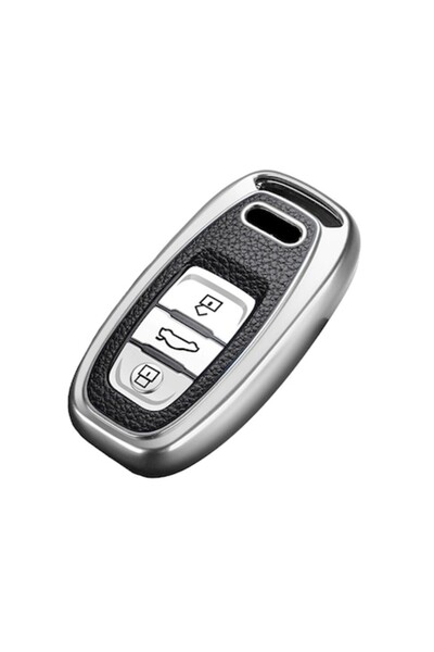 OEM Husă cheie inteligentă pentru Audi A1 A3 A4 A5 A6 A7 A8 Quattro Q3 Q5 Q7 2009-2015