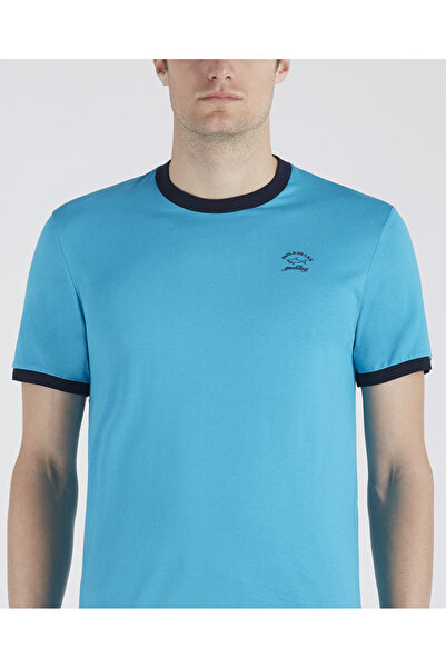 PAUL&SHARK ΑΝΔΡΙΚΟ ΠΛΕΚΤΟ T-SHIRT C.W. ΒΑΜΒΑΚΙ