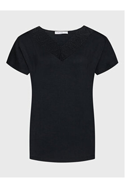 Femilet Γυναικεία Πυτζάμα Μπλούζα FNA550 Μαύρο