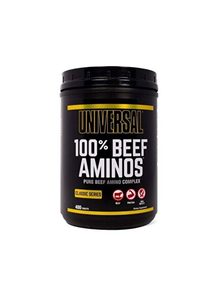 Universal Nutrition مكمل غذائي ١٠٠٪ من أحماض أمينية بقري نقية، ٤٠٠ قرص