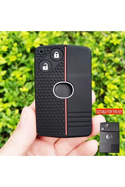 VTH Husă cheie pentru Mazda 3, 5, 6, CX-7, CX-9, RX8, MX5, Miata, Verisa, Premacy - 2 butoane