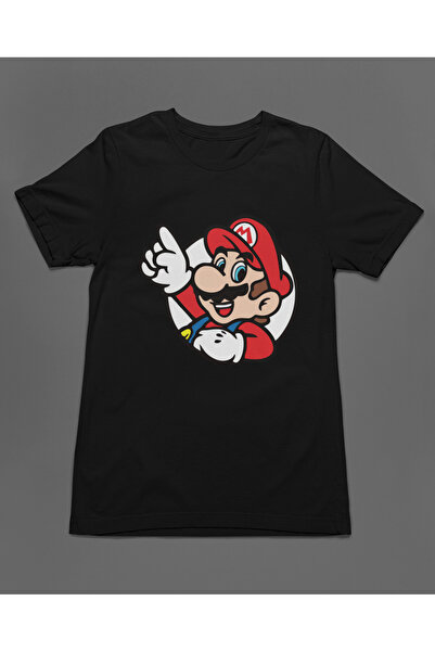 Bumeta تي شيرت سوبر ماريو أتاري للجنسين