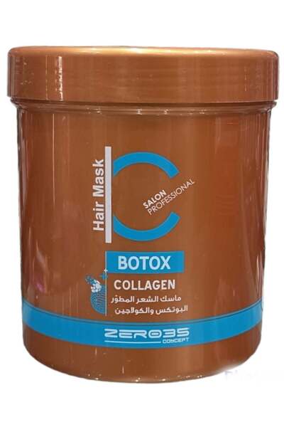 Zero35 ماسك البوتكس والكولاجين لاعادة بناء الشعر التالف والجاف 1000 مل