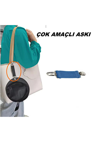 Ferdys Multi-Purpose Bag Hanger, Hands-Free Bag Clip, Clothes Clip, Brooch, B...