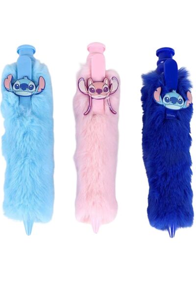 ÖZ OFİS Stitch Özel Tasarım Peluş 27cm Tükenmez Kalem Hediyelik 1 adet (T-9)