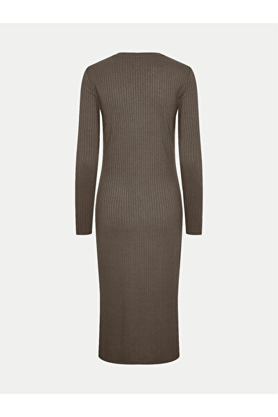 PIECES Γυναικείο Φόρεμα Casual 17126214 Καφέ