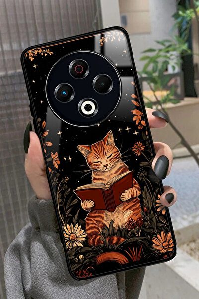 TECNO Spark 30 Uyumlu Kedi Tasarımlı Parlak Premium Kılıf