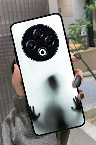 TECNO Spark 30 Uyumlu Beyaz Sanat Tasarımlı Parlak Premium Kılıf