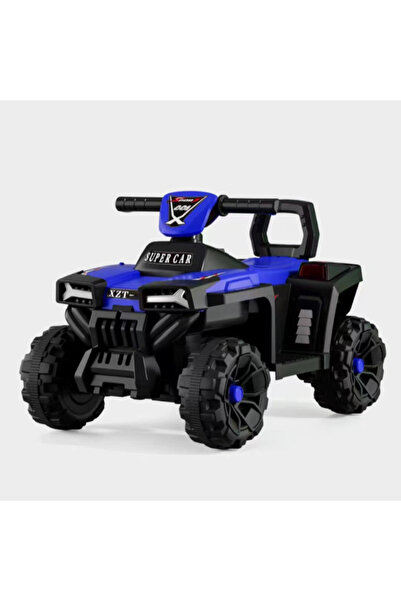 CAR Electric Ride-On 6V Battery, 380 Motor with Music, Lights & Early Education 29-GB931-BLUE