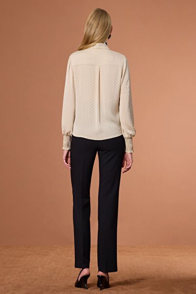 UPGRADE Geniş Kemerli Pantolon Siyah