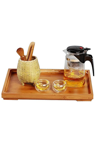 HarmonyAura Bamboo Multi-Purpose Organizer Presentation Tray (33 Cm X 22 Cm) Royaleks-81287