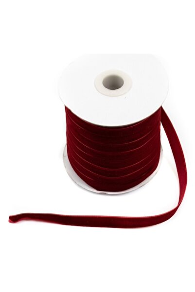 OEM Velvet ribbon 10 MM 40 M, garnet