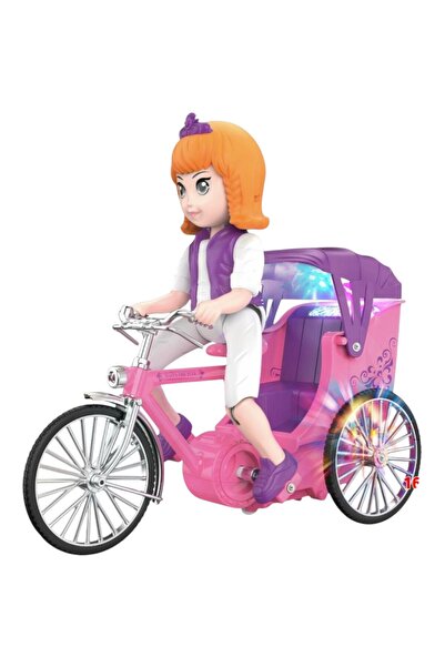 Toybox Tricycle Toy Doll With Lights and Music For Kids