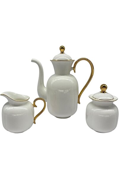 B&D طقم إبريق شاي - إبريق سكر - جرة حليب