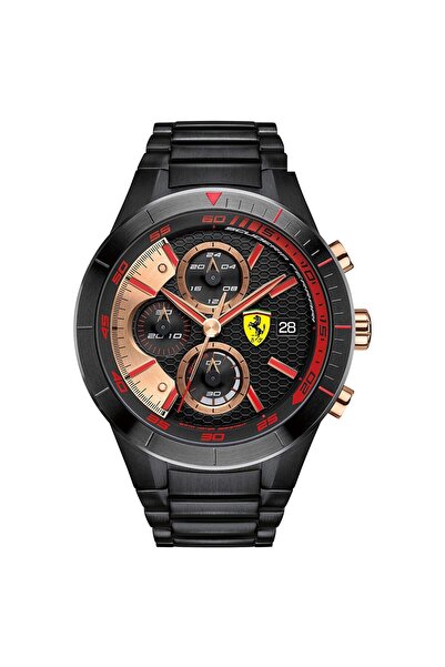 Scuderia Ferrari Analog Black Dial Men's Watch - 830305