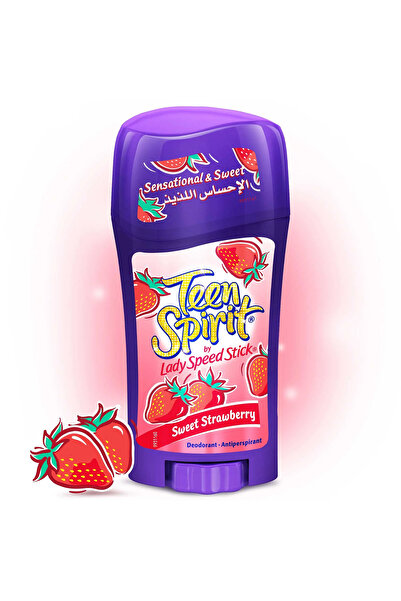 Lady Speed ليدي سبيد ستيك مضاد العرق برائحة الفراولة 65 جم منعش للنساء 65جرام