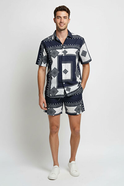 Muchmy Men’s 2 Piece Clothing Set Casual Top And Bottom Outfit Two Pcs Set Stylish Casual Wear