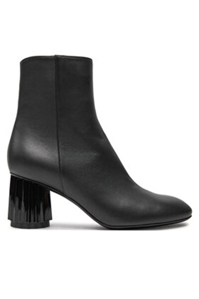 AGL γυναικεία μποτάκια μέχρι τον αστράγαλο D271500PCKB1411013 μαύρα