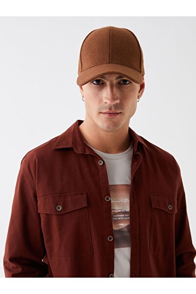 LC Waikiki Plain Cashmere Men's Cap Hat