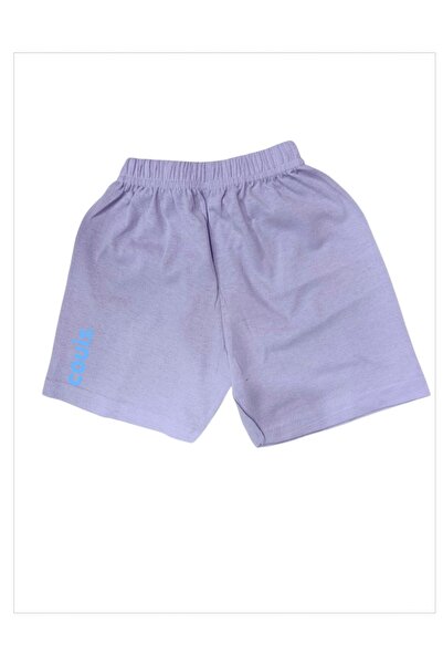 couis çocuk şort pamuklu lastikli bel