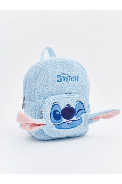 LC Waikiki Create Your Style from Uzg Store |   Lilo and Stitch Embroidered Girl's Plush Backpack