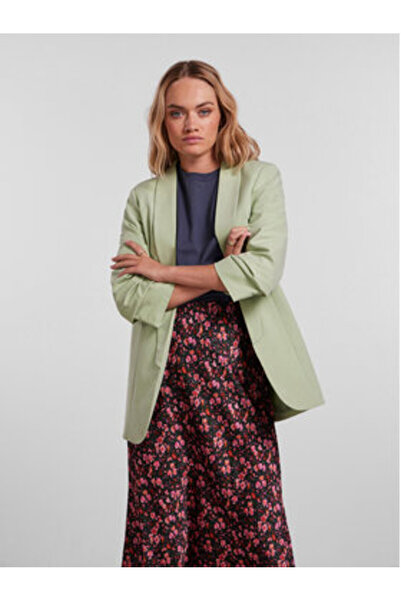 PIECES Γυναικείο Μπουφάν Πράσινο PIECES-17090996 PCBOSS QUIET GREEN