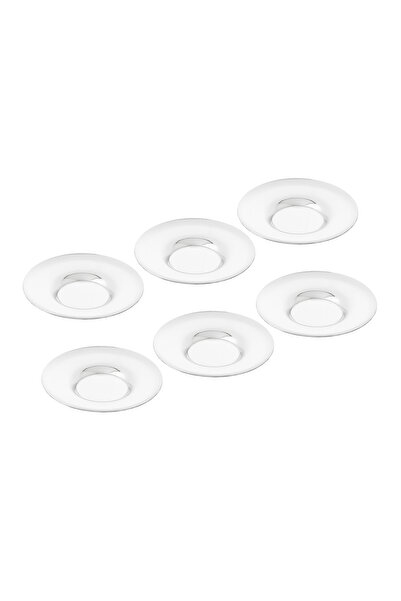 Maxima Stainless Steel Cup Saucer Set 6 Pcs