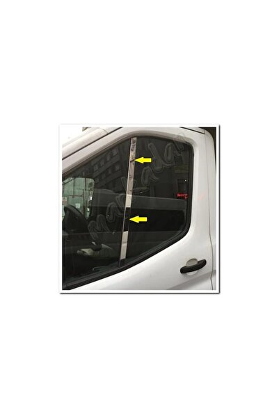 TIMEAKS FORD TRANSİT 2014 VE ÜZERİ MODELLER KROM CAM DİREK ÇITASI 2 PARÇA PAS...