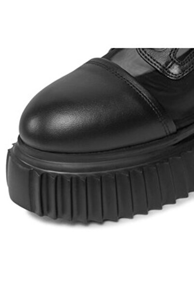 AGL γυναικεία μποτάκια μέχρι τον αστράγαλο D751563PGK μαύρα