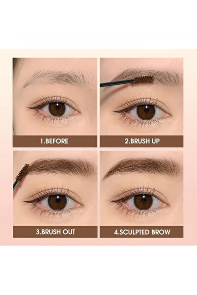 o.two.o Shine Eyebrow Cream Mascara Light Brown - 01