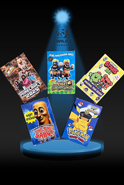 wildpanda Mine Craft - Clash Royale - Brawl Stars - Tung Tung Sahur - Pokemon...