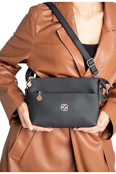 Marvelis Дамска чанта с 3 отделения Sambo за носене през рамо и през гърдите