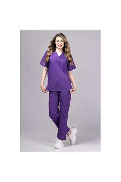 tag Γυναικεία ιατρική στολή Women New ClassIQ, Μπλούζα και παντελόνι, Βελούδο...