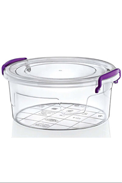 HarmonyAura 1No Round 0.60 Lt. Storage Container Royaleks-Çnk2002