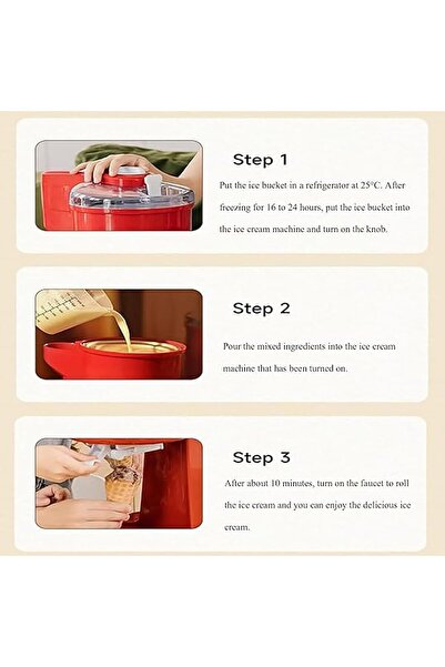 Generic Mini Automatic Fruit Soft Serve Ice Cream Machine DIY Healthy Frozen Dessert Maker for Kitchen