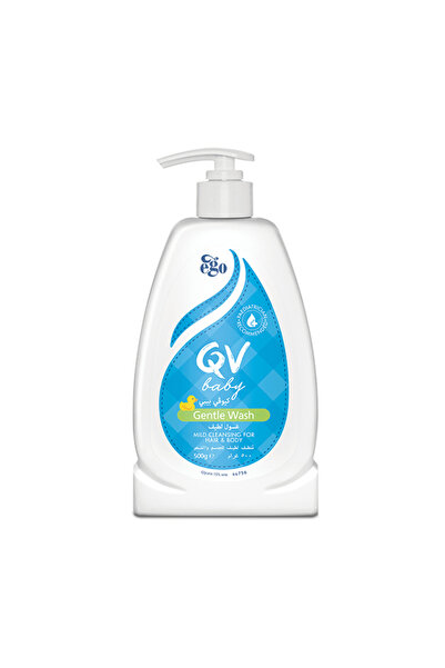 Qv كيوفي بيبي غسول لطيف للجسم والشعر - 500 جم