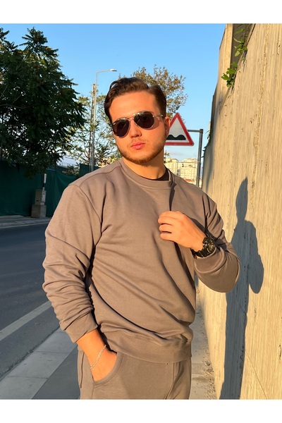 calade tr سويت شيرت بياقة دائرية أساسي للجنسين
