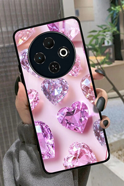 TECNO Spark 30C Uyumlu Simli Taş Tasarımlı Parlak Premium Kılıf