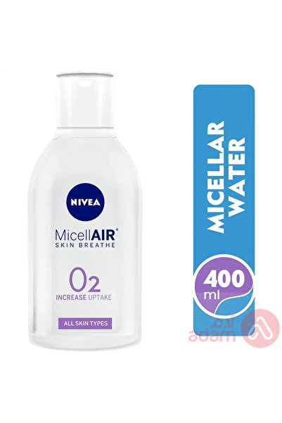 NIVEA MICLR/WTR O2 IN UP ALL SKN TYP400M