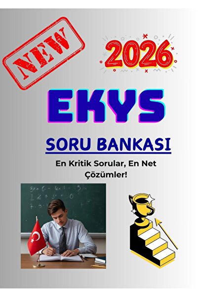 Pratik Kaynak Yayınları EKYS 2025 Soru Bankası – 500+ Çıkmış ve Yeni Nesil So...