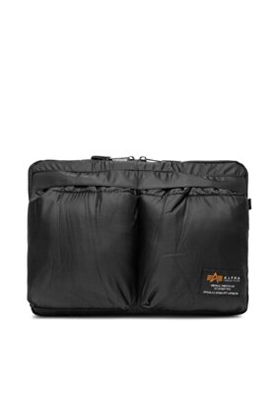 Alpha Industries ανδρική τσάντα φορητού υπολογιστή 108942 μαύρη