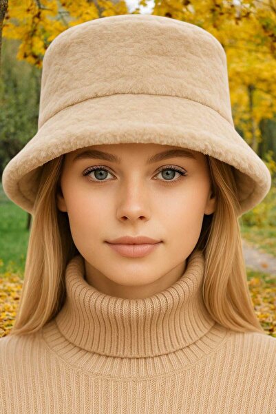 Mood Agenda Women's Adjustable Plush Bucket Hat