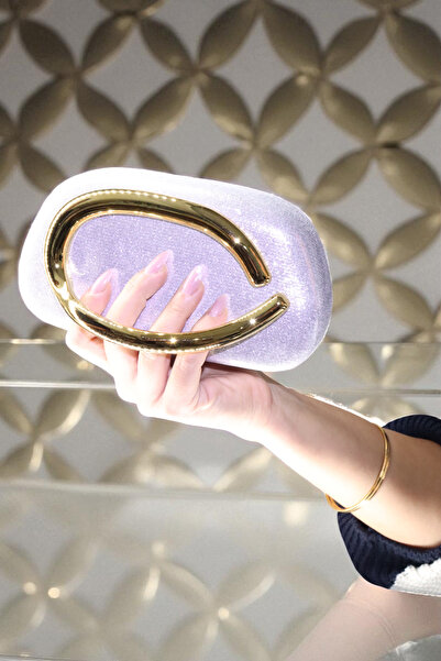 HFKY Geantă clutch pentru femei cu accesorii. Geantă de noapte. Geanta pentru rochie de seara.